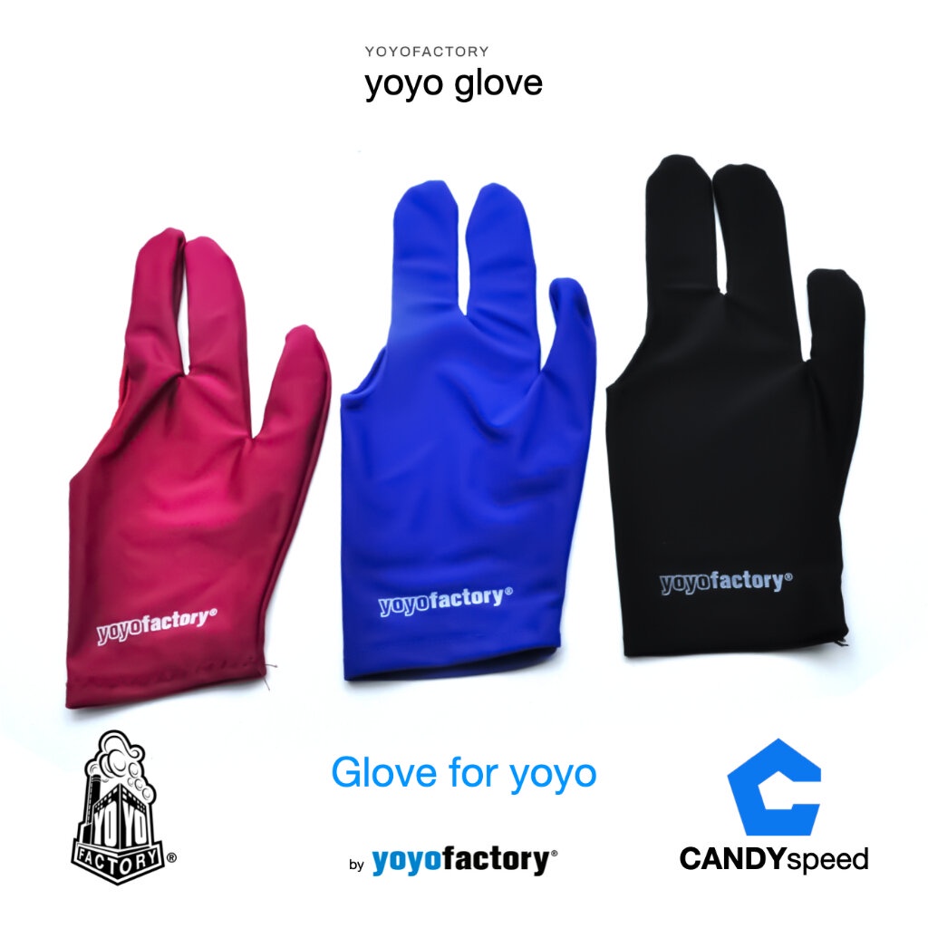 [E-TAX] yoyo โยโย่ yoyofactory Glove for yoyo ถุงมือเล่นโยโย่ | by CANDYspeed