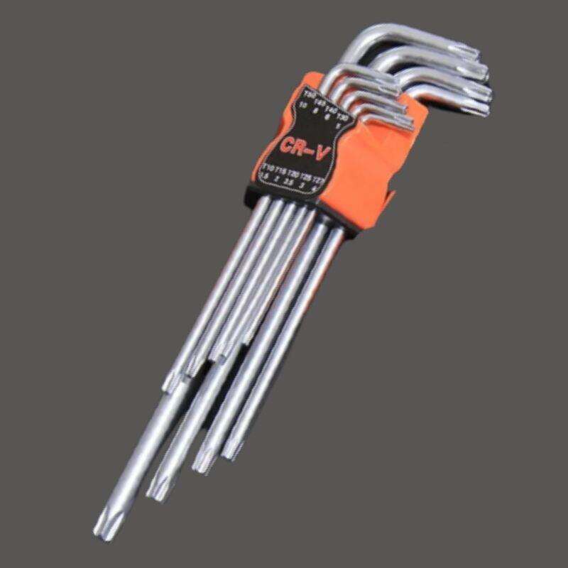 ชุดประแจอัลเลน หกเหลี่ยมหัวบอล แท้ หกเหลี่ยมเหล็กแข็งเกรด (CR-V) 9 ตัว/ชุด ประแจแอล ชุดตัวแอล ประแจหกเหลี่ยม - รูปที่ 4