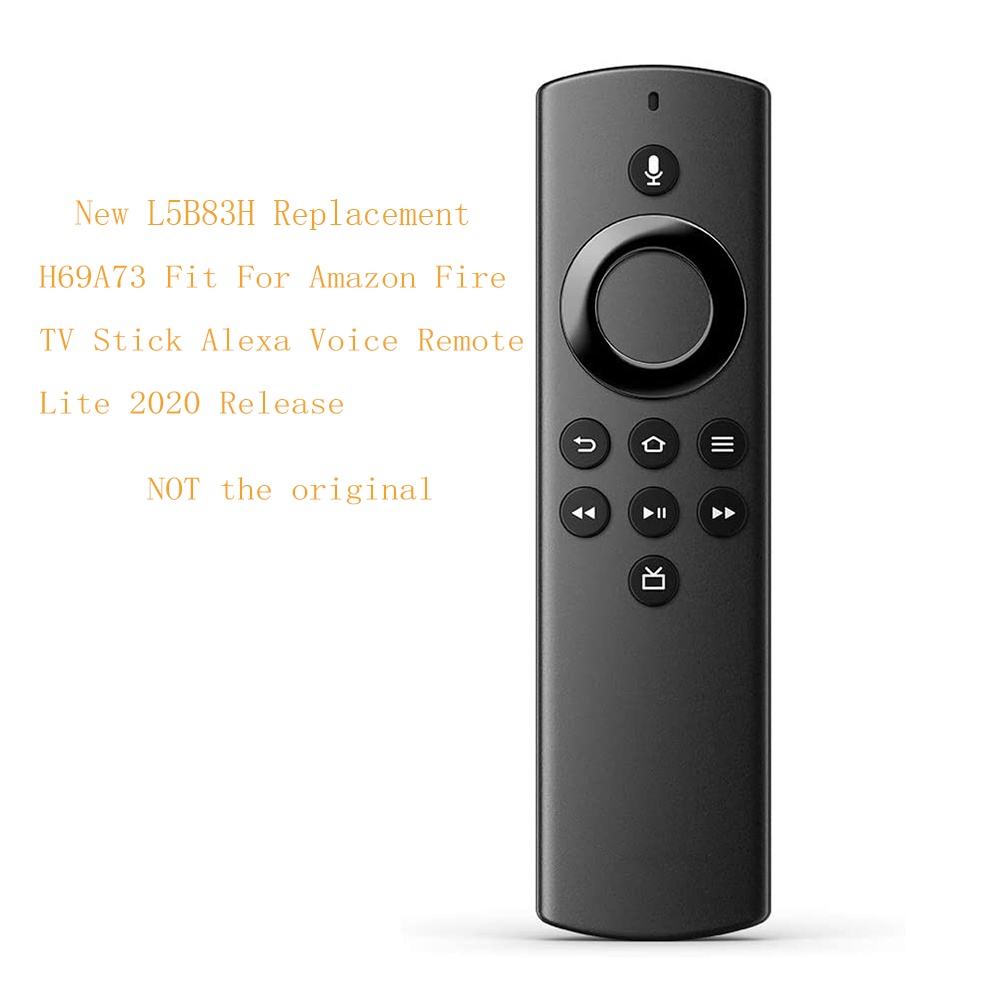 ใหม่ L5B83H เปลี่ยนรีโมทคอนโทรล H69A73 Fit สําหรับ Fire TV Stick Alexa Voice Remote Lite 2020 Releas