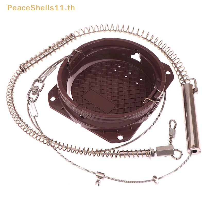 Peaceshells กับดักสปริงโลหะ สําหรับจับขาหนู หมาป่า หมี เรือ
