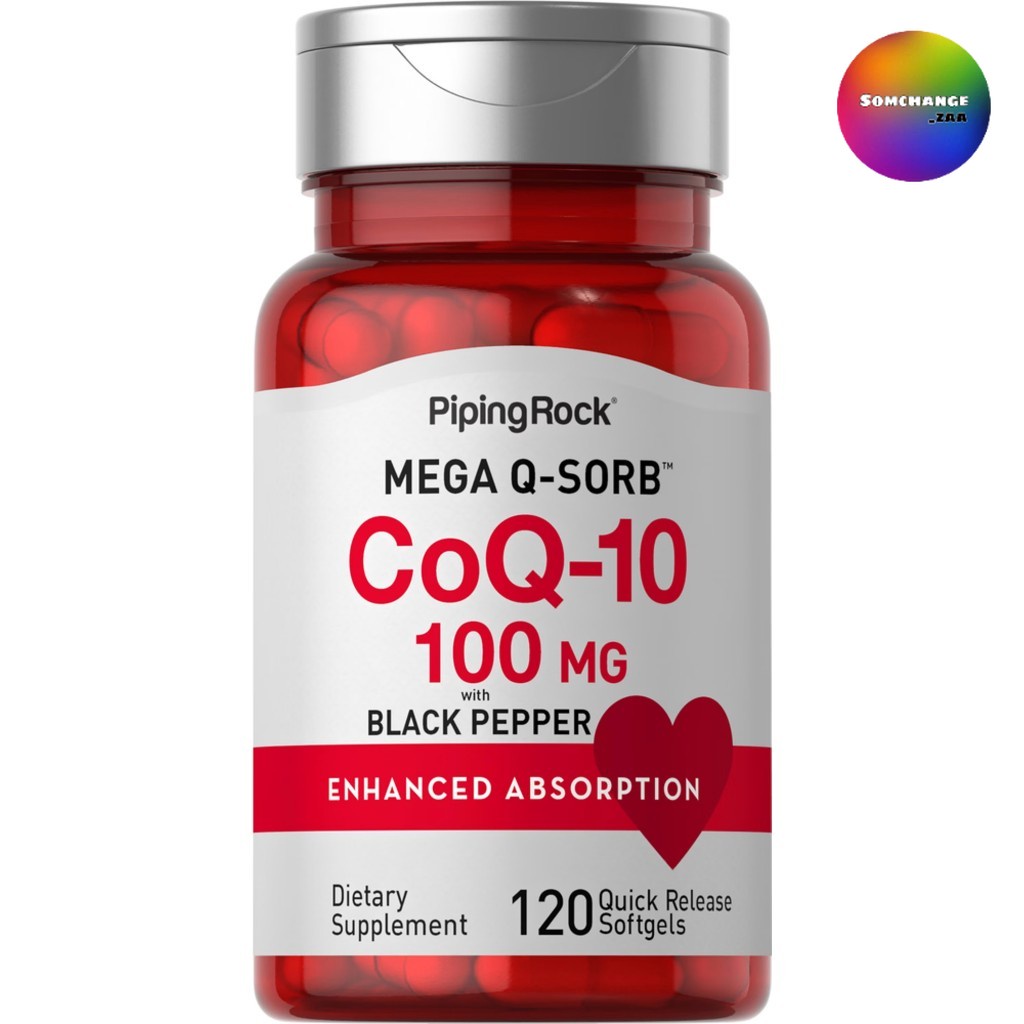 CoQ10 | Coenzyme Q10 100 mg. (120ซอฟต์เจล) โคเอนไซม์ คิวเท็น เพิ่มHDL ♥️