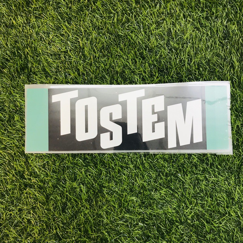 Tostem liga Japan sponsor เสื้อด้านหน้า