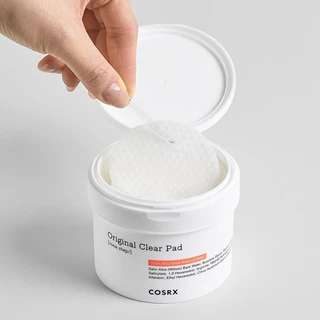 COSRX Pad คอสอาร์เอ็กซ์ แผ่นโทนเนอร์ทำความสะอาดผิว 70 Pads (Original Clear/Moisture Up/Green Hero Calming)