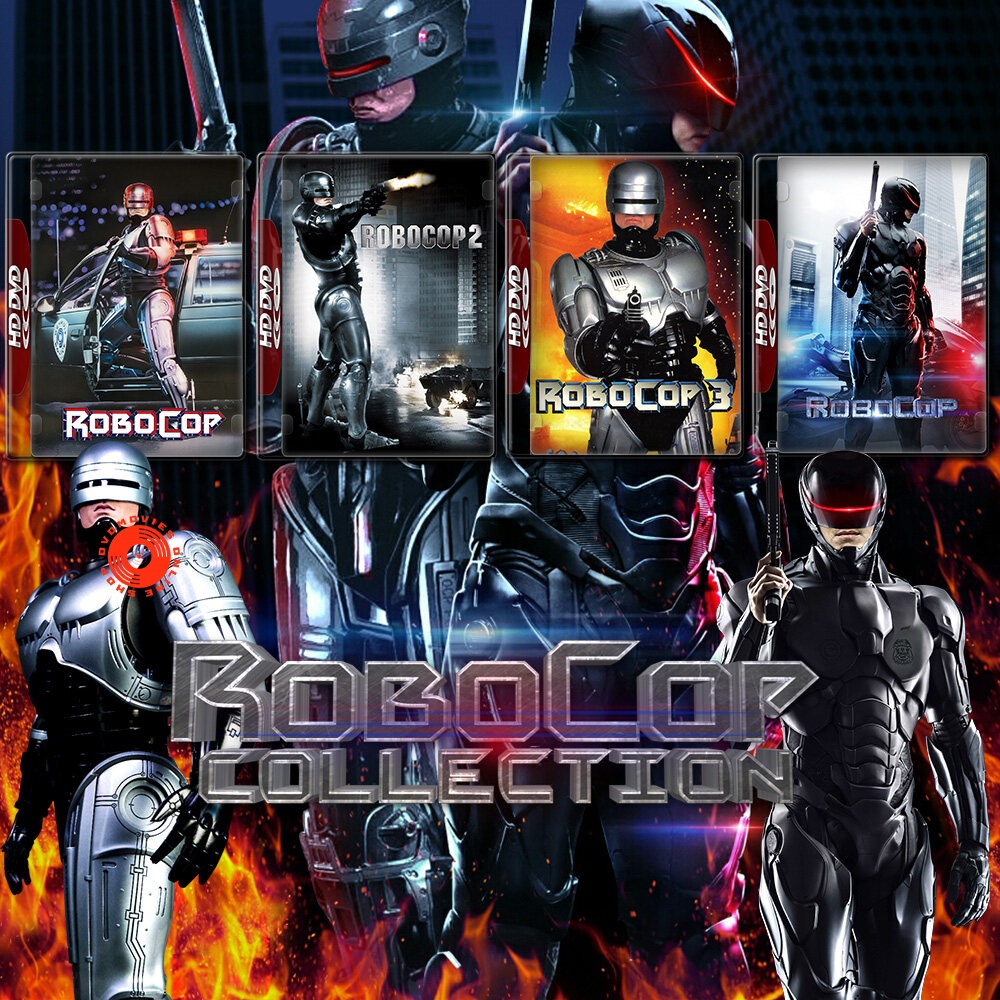 DVD RoboCop โรโบคอป ภาค 2 และ 4 DVD หนัง มาสเตอร์ เสียงไทย (เสียง ไทย/อังกฤษ | ซับ ไทย/อังกฤษ) DVD
