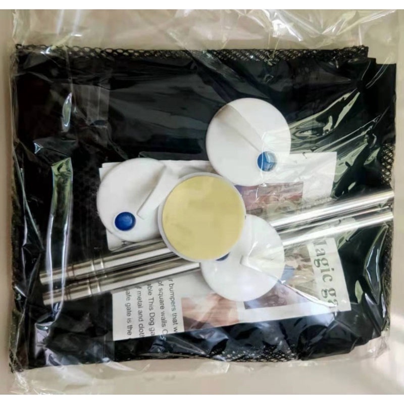 ✅COD🐾รั้วสัตว์เลี้ยง รั้วกั้นหมา ที่กั้นบันได ตาข่ายแยกสุนัข ไม่ต้องเจาะกำแพง แบบพับเก็บได้ - รูปที่ 7