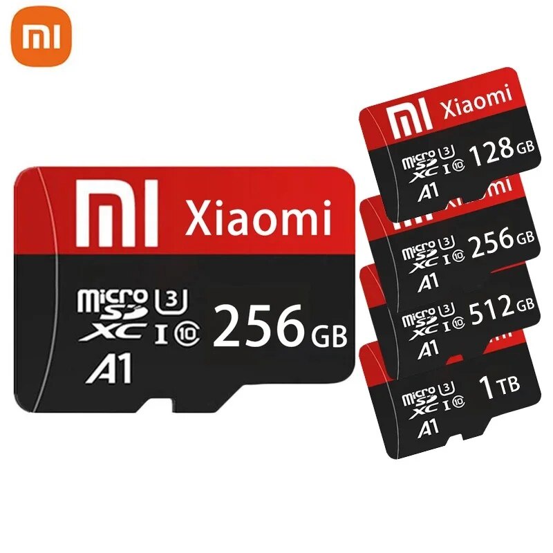 XIAOMI Micro SD Card A1 Class 10 2TB 1TB 512GB 128GB 64GB 32GB 16GB