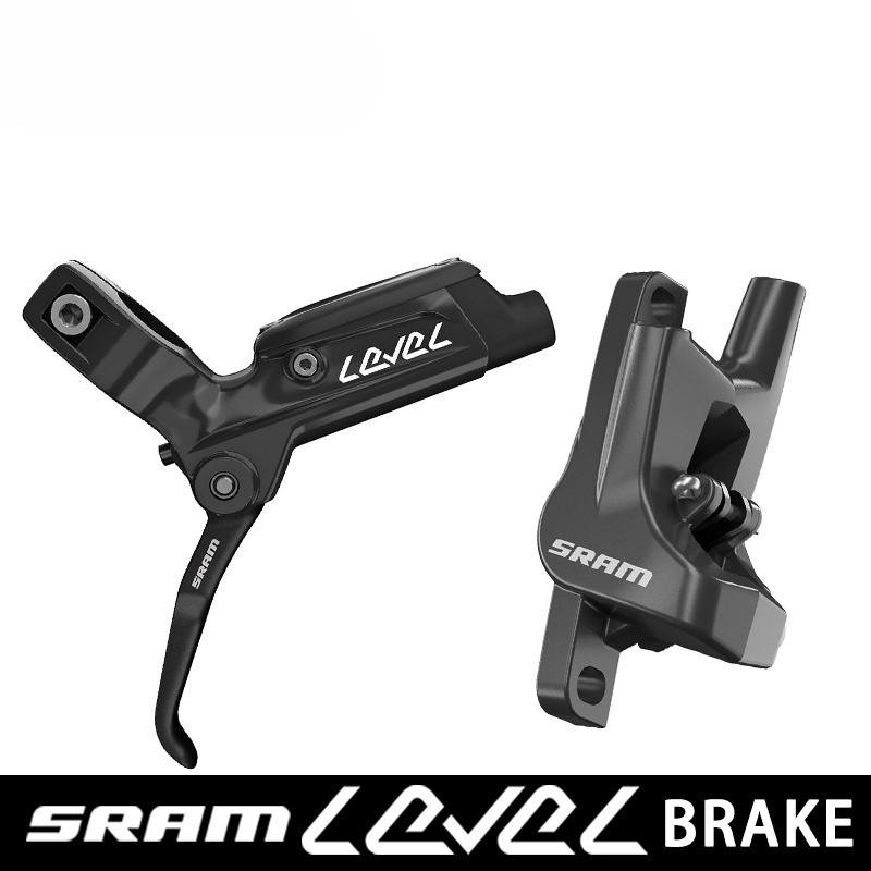SRAM LEVEL BR BR BRAKE MTB จักรยานส่วนดิสก์เบรกไฮดรอลิกด้านหน้า & ด้านหลังสีดํา 800 1500มม