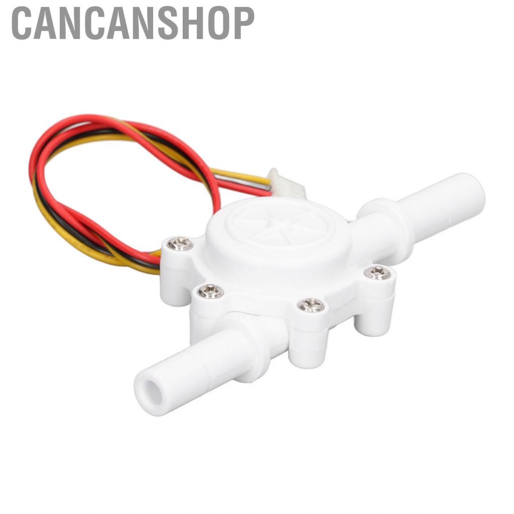 Cancanshop Hall Flow Sensor สวิตช์น้ำ Flowmeter ของเหลวเมตร DC3.5-24V 0.3-10L/min G3/8