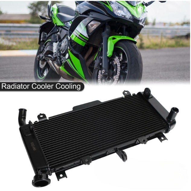 อะไหล่ถังเก็บน้ําหล่อเย็นหม้อน้ํารถจักรยานยนต์ สําหรับ Kawasaki Ninja 650 Z650 ER650 ABS 2017‐2024 N