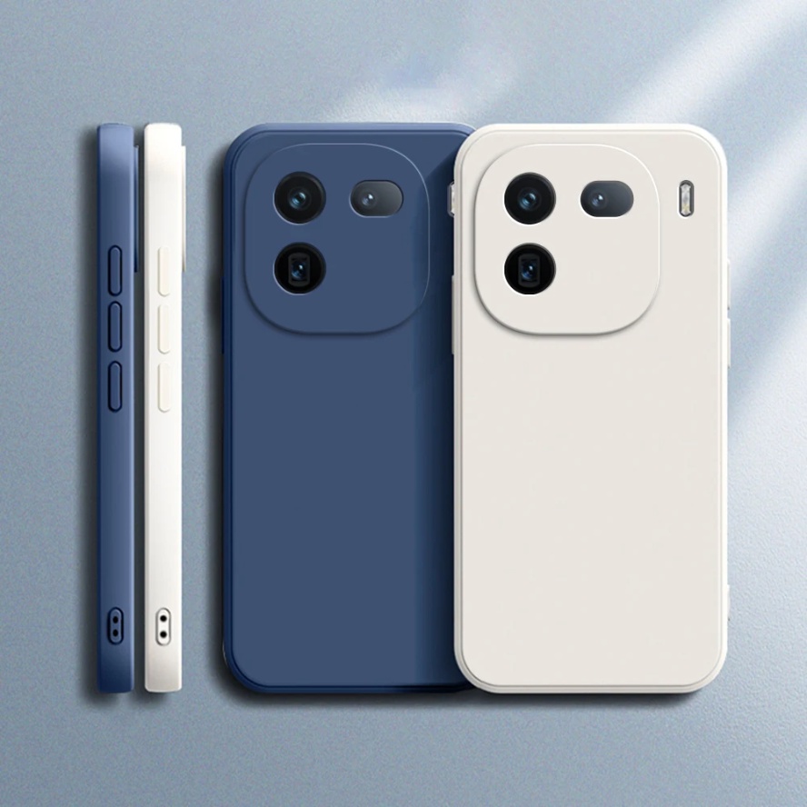 เคสโทรศัพท์มือถือ ยางซิลิโคนนิ่ม ทรงสี่เหลี่ยม สีพื้น เรียบง่าย ทนทาน สําหรับ Vivo iQOO 12 2023 5G i