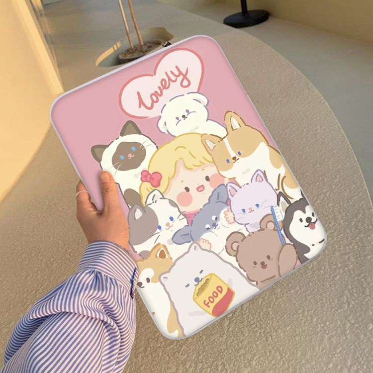 กระเป๋าใส่แท็บเล็ต ลายน่ารัก ขนาด 9-11 นิ้ว สําหรับ iPad 9.7-11 Samsung Pad Lenovo Y700 iPad Mini 6 