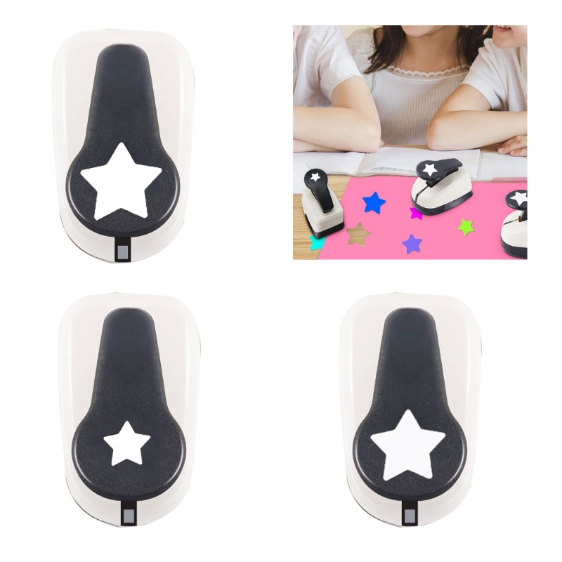 เวลา* Star Hole Puncher Single Hole Puncher Paper Punch สําหรับการ์ดทํา DIY Craft