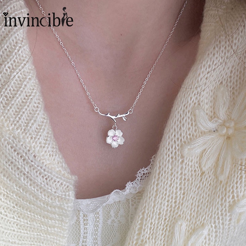 สร้อยคอโซ่ จี้คริสตัลเพทาย รูปหัวใจ สีชมพู แวววาว เครื่องประดับ สําหรับผู้หญิง