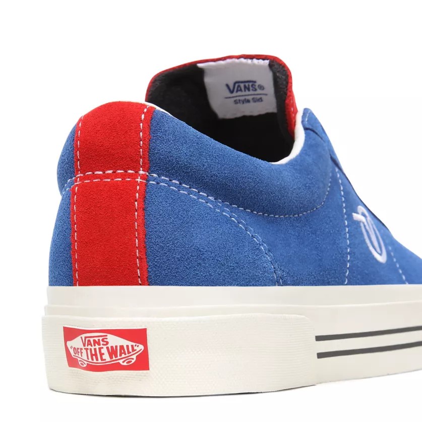 [สินค้าลิขสิทธิ์] Vans Sid Dx Anaheim Factory Og Blue / Og Red - รองเท้าแวนส์ Vansแท้ รองเท้าผ้าใบส