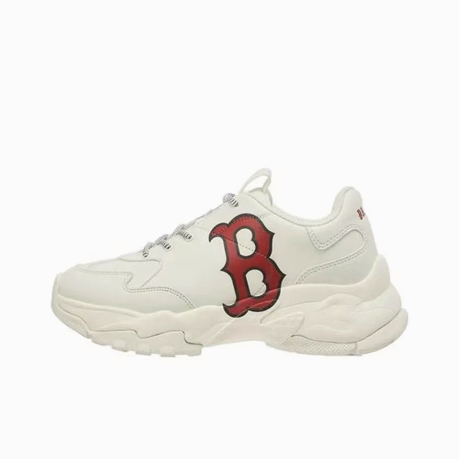 (แท้100%) MLB รองเท้าผ้าใบ -Boston Red Sox -32SHCK011-5 สันทนาการ