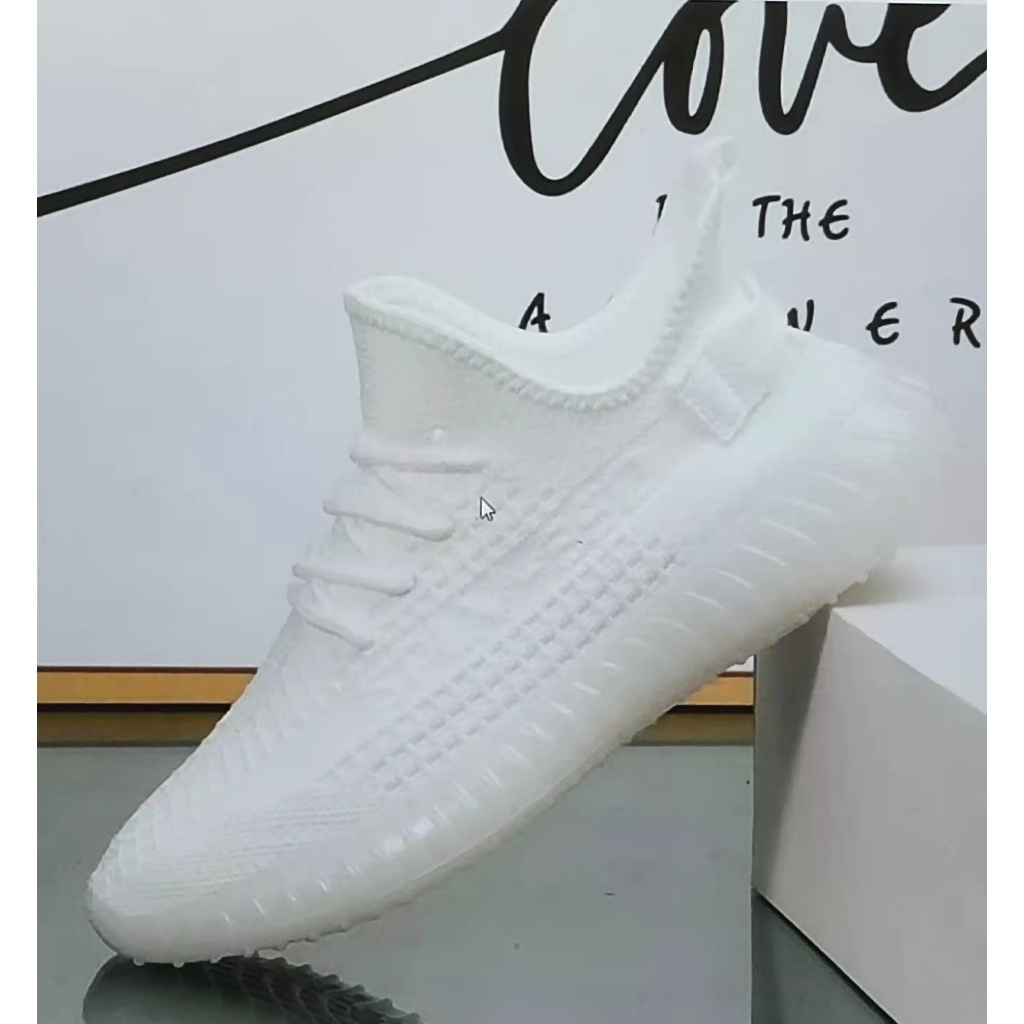 ใหม่ ADI Boost yezzy 350 แฟชั่นแบบผูกเชือกดีไซน์ unisex รองเท้า new