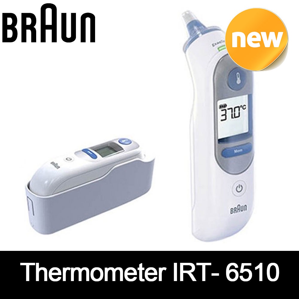 BRAUN IRT-6510 Thermometer Measurement Body kids Memory Function