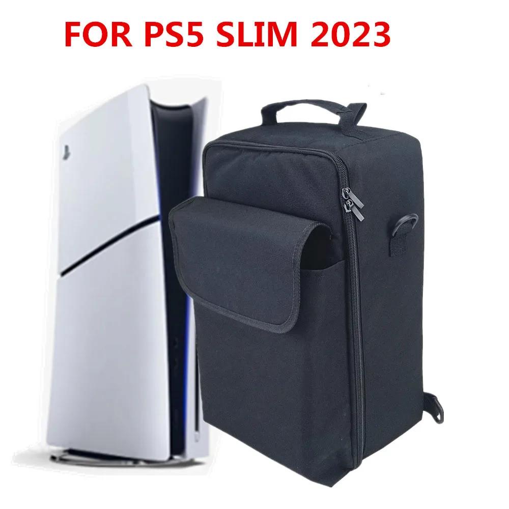 กระเป๋าเป้สะพายหลัง กระเป๋าสะพายไหล่ กระเป๋าถือ อุปกรณ์เสริม สําหรับ PS5 Playstation 5 Slim