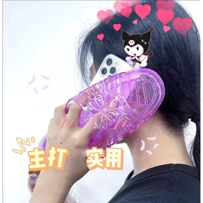 Tiktok เคสโทรศัพท์มือถือ ซิลิโคนนิ่ม ลายรองเท้าหยก 3D สําหรับ iPhone 15 Pro Max 11 12 13 14 Pro Max X XR XS Max 6 6S 7Plus 8Plus SE2 SE3