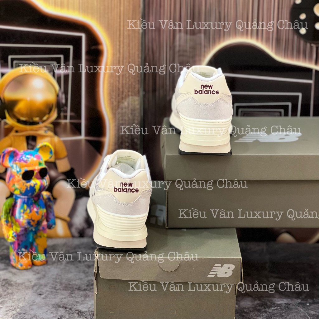 Nb New Balance V2 Sneakers In Cream Gray For Unisex 574 Legacy แฟชั่น