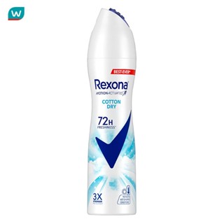 Rexona เรโซนา สเปรย์ คอตตอน ดราย แอนติเพอสไปแรนท์ 135 มล.