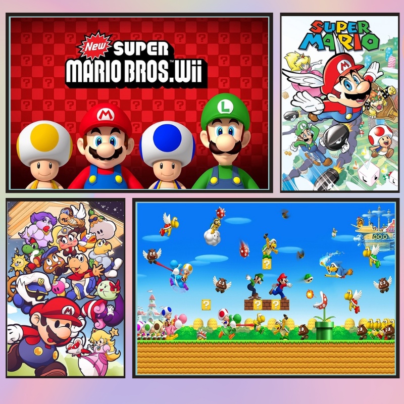 📣พร้อมส่ง📣【SuperMario】jigsaw puzzle-จิ๊กซอว์-300-1000-ชิ้น- ชิ้นของเด็ก จิ๊กซอว์ไม้ 1000 ชิ้น จิ๊กซอว์ 1000 ชิ้นสำหรับผู้ใหญ่ จิ๊กซอ จิ๊กซอว์ 500 ชิ้น🧩116-6-1 จิ๊กซอว์ 1000 ชิ้น สำหรับ ผู้ใหญ่ ตัวต่อจิ๊กซอว์ จิ๊กซอว์ การ์ตูน