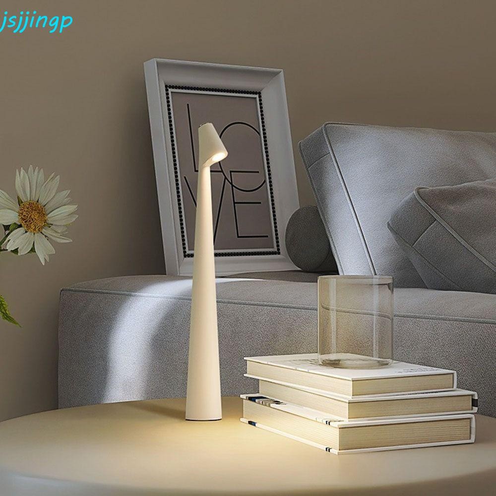 Jsjjingpโคมไฟศึกษา,แสงหรูหราชาร์จโคมไฟตั้งโต๊ะ,บรรยากาศอ่านหนังสือนําด้านบนสัมผัสลดแสงสก์ท็อปตกแต่งห้องนั่งเล่น
