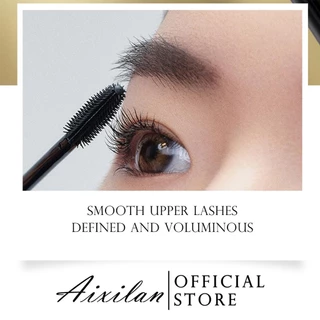 Aixilan Mirror Eyelash To Cream มาสคาร่า ที่มาพร้อมกระจก หัวแปรงซิลิโคนหมุนได้ 360 องศา 7g ขนตางอนยาวนาน 24H