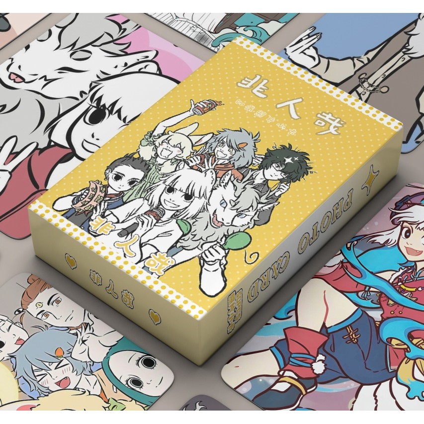 50-55pcs Manhwa เกม Identity V Blue Archive เลเซอร์ Holographic Lomo การ์ด Non-zero sum Deviant Photocards Doomsday ในสิบวันสีเทา RAVEN PUNISHING โฮโลแกรมโปสการ์ด