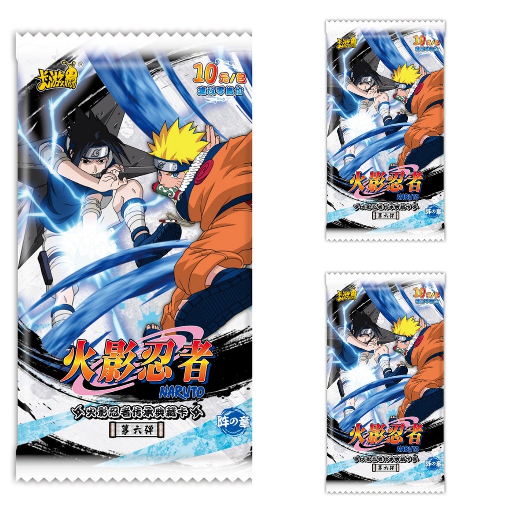 สุ่มชุดการ์ดสะสม Kayou Naruto T4W6