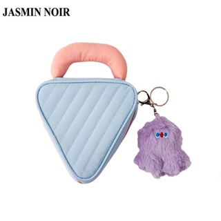 Jasmin NOIR กระเป๋าถือ กระเป๋าสะพายไหล่ หนัง PU ลายการ์ตูน ประดับเพชร ขนาดเล็ก สําหรับสตรี