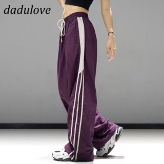 DaDulove💕 New American Ins High Street Retro Striped Casual Pants Niche High Waist Loose Wide Leg Pants Trousers