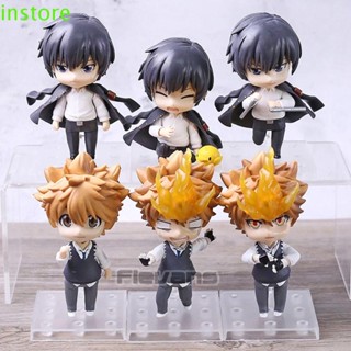 Instore ฟิกเกอร์ PVC อนิเมะ Katekyo Franky Kawaii Hibari Kyoya ของเล่น ของขวัญ สําหรับเด็ก