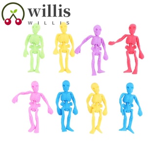 Willis โครงกระดูก ของเล่นอีสเตอร์ ตะกร้าไข่ ยัดไส้ ของเล่นคลายเครียด ขนาดเล็ก ของเล่นบีบ ปาร์ตี้ โปรดปราน ฟิลเลอร์ Pinata ของเล่นป้องกันความเครียด