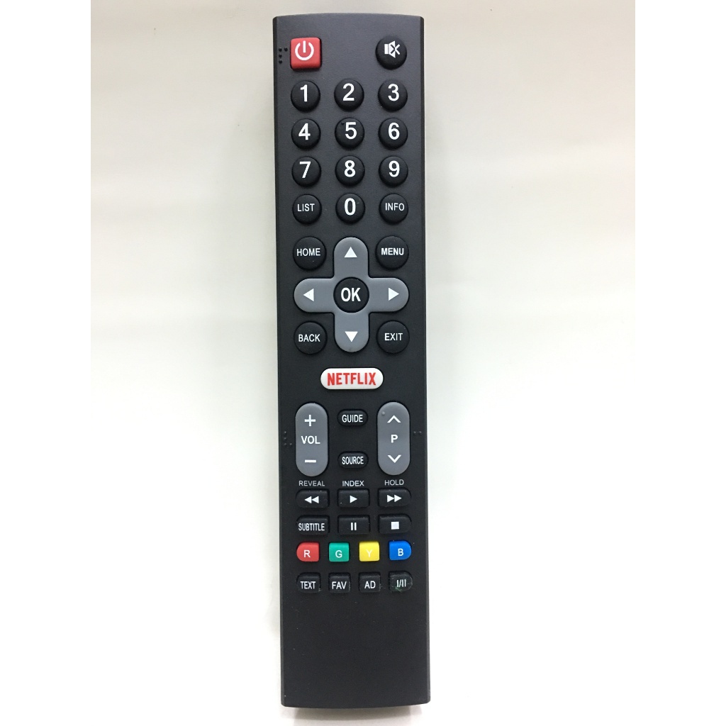 รีโมทคอนโทรลสมาร์ททีวี Coocaa พร้อมปุ่ม Netfix เข้ากันได้กับรีโมททีวีนี้