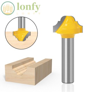 Lonfy ดอกกัดมิลลิ่ง คาร์ไบด์ ก้าน 8 มม. ประสิทธิภาพสูง สําหรับงานไม้