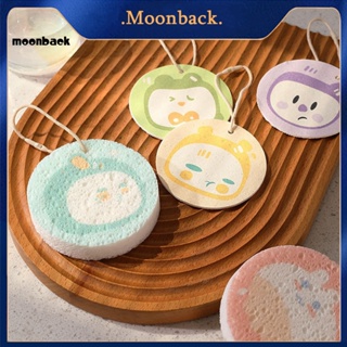 &lt;moonback&gt; ฟองน้ําเช็ดทําความสะอาด ดูดซับได้ดี พิมพ์ลายการ์ตูน ใช้ซ้ําได้ และกันน้ํามัน สําหรับผู้ซื้อชาวเอเชียตะวันออกเฉียงใต้