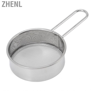 Zhenl YA Flour Sifter Portable Compact Ergonomic Handle Round For Kitchen