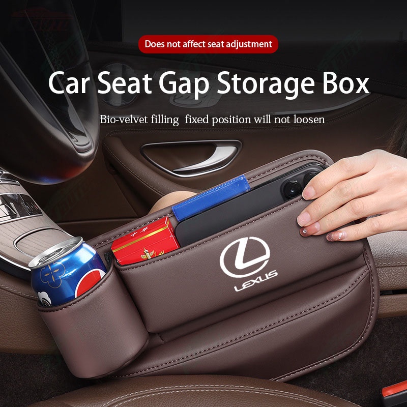[การปรับแต่งมืออาชีพ] Lexus เบาะหนังที่นั่ง Gap กล่องเก็บของตกแต่งอุปกรณ์ตกแต่งภายในรถสําหรับ Is250 