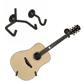 Spot seconds# Split guitar oblique hanger Wall oblique hanger folk wooden guitar display stand nail wall guitar hook 8.cc