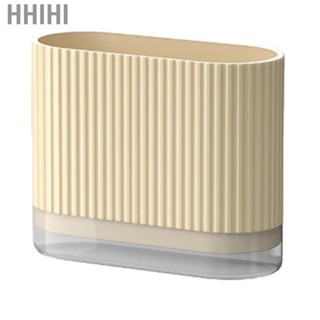 Hhihi Utensil Drying Holder  Organizer Plastic Multifunctional Drainage Design Beige for Home