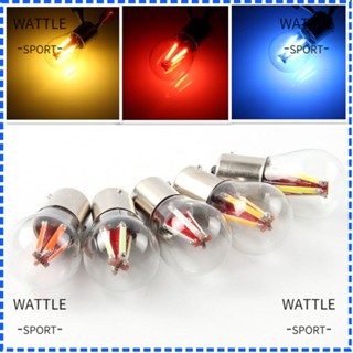 Wattle หลอดไฟเบรก LED 1156 1157 1157 DC 12V ทนทาน แบบเปลี่ยน สําหรับรถยนต์