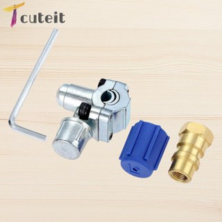 Tcuteit ชุดก๊อกน้ํา ท่อวาล์ว ทองแดง สําหรับ R134A GPV14 GPV31 GPV38