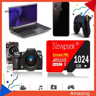 [AM] Newpstek เมมโมรี่การ์ด Class10 ความเร็วสูง กันน้ํา ทนต่ออุณหภูมิ 32 64 128 256 512GB 1TB SD-Card TF