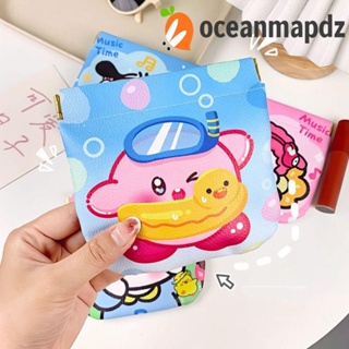 Oceanmapdz กระเป๋าเครื่องสําอาง หนัง PU ทรงสี่เหลี่ยม ลายการ์ตูนคุโรมิ สําหรับเดินทาง