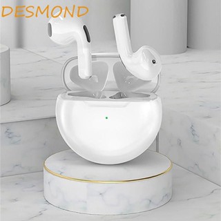 Desmond PRO6 หูฟังบลูทูธไร้สาย ตัดเสียงรบกวน PRO6 PRO6 ขนาดเล็ก เสียงสเตอริโอทวิภาคี แบบครึ่งหู