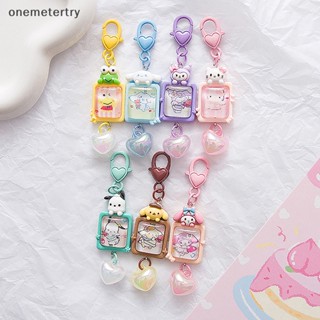 Onem พวงกุญแจ จี้การ์ตูน Sanrio Kawaii Kuromi Cinnamoroll น่ารัก ของขวัญสําหรับเด็กผู้ชาย ผู้หญิง