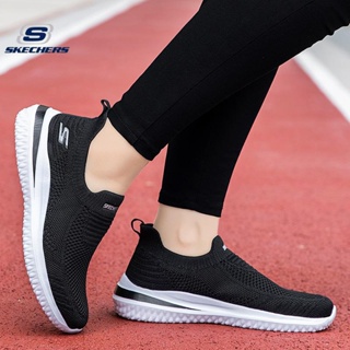 【พร้อมส่ง】 Skechers_ รองเท้าผ้าใบลําลอง ข้อสั้น ผ้าตาข่าย ระบายอากาศ เหมาะกับการวิ่ง สําหรับผู้ชาย และผู้หญิง