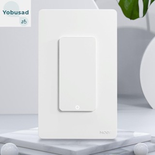 [Yobusad.th] Moes Tuya สวิตช์ไฟ WiFi สายไฟกลาง ทํางานร่วมกับ Alexa Google Home