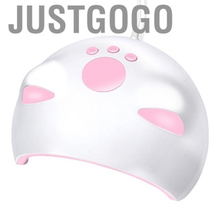 Justgogo 60W Nail Lamp with LCD Display and 3 Timer Settings for Art